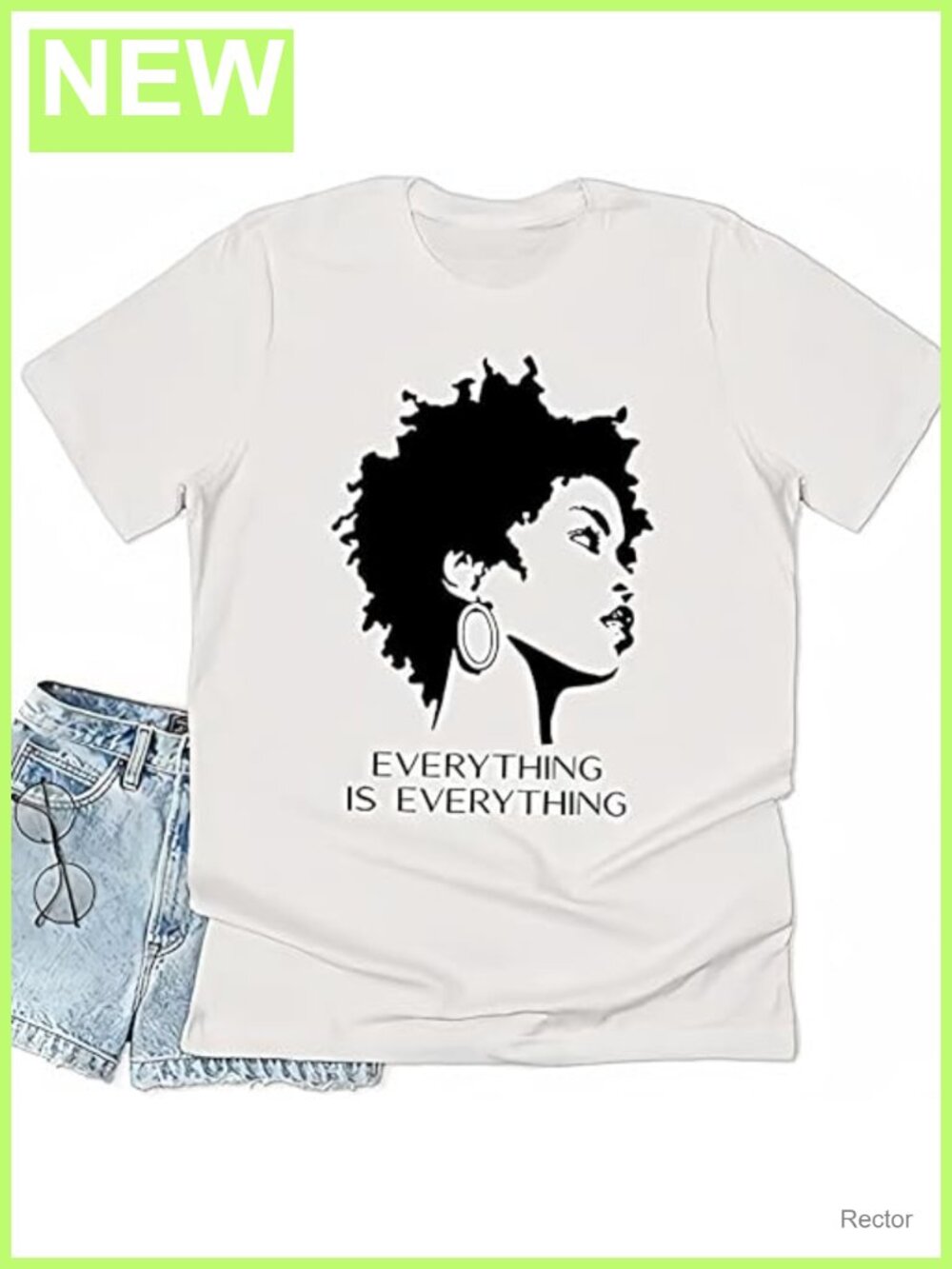 Rocksir Cotton Graphic T-Shirt Short Sleeve Round Neck Casual Tee